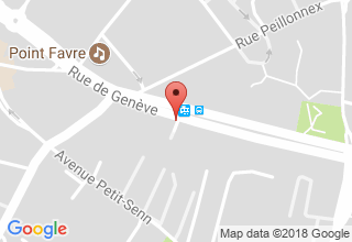 Plan de localisation de Trois-Chêne