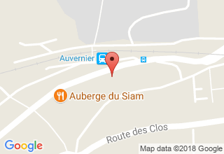 Plan de localisation de Claude