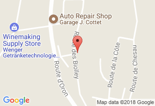 Plan de localisation de Tendance Autos