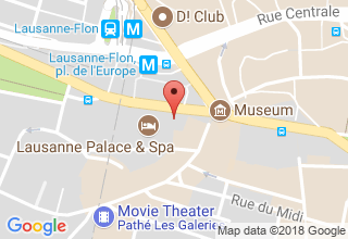 Plan de localisation de Banque Julius Baer & Cie SA