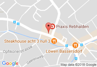 Plan de localisation de Raiffeisenbank Oberembrach-Bassersdorf Genossenschaft