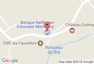 Plan de localisation de Raiffeisen Estavayer-Montagny société coopérative
