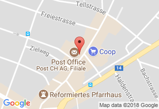 Plan de localisation de Inderbitzin Optik
