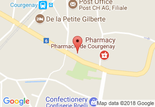 Plan de localisation de Banque: compte bancaire, épargne, crédit, assurance Raiffeisen Monterri - Baroche