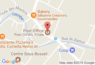 Plan de localisation de Banque Cantonale Vaudoise