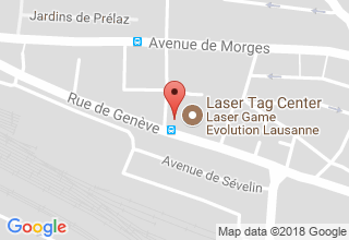 Plan de localisation de SYNECO Sàrl