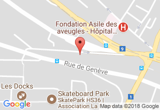 Plan de localisation de Dentan Frères SA