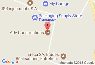 Plan de localisation de ADV Constructions SA