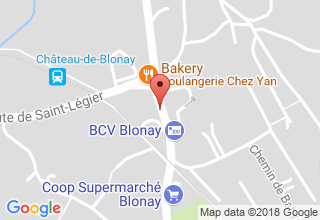 Plan de localisation de Martin Constructions SA