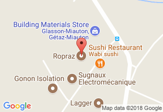 Plan de localisation de Ropraz SA