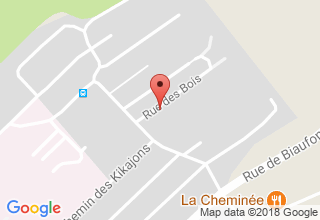 Plan de localisation de Atelier Diaphane