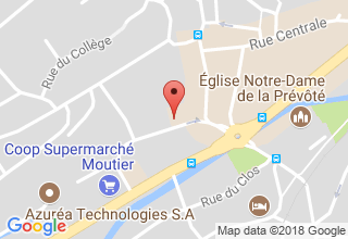 Plan de localisation de Studio Crea