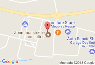 Plan de localisation de Echenard SA
