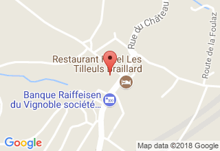 Plan de localisation de de la Béroche