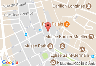 Plan de localisation de Albert Gilbert