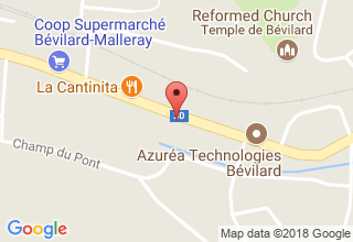 Plan de localisation de La Dédicace