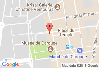 Plan de localisation de Galerie Annick Zufferey