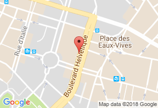 Plan de localisation de Pont Michel