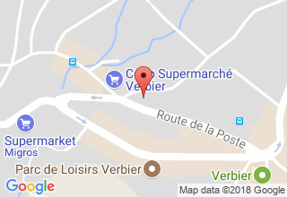 Plan de localisation de Verbier Art