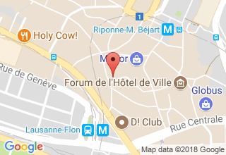 Plan de localisation de Bijouterie Grand-St-Jean SA
