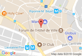 Plan de localisation de Bijouterie Grand St-Jean SA