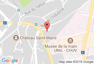 Plan de localisation de Zufferey Thierry