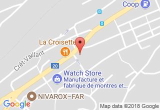 Plan de localisation de Perregaux Eric