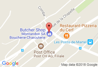 Plan de localisation de Montandon SA