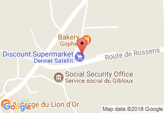 Plan de localisation de Oberson Pierre