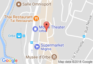 Plan de localisation de Bühlmann Olivier