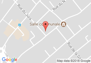 Plan de localisation de Monnard Georges et Antoinette (-Piguet)