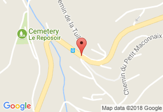 Plan de localisation de du Reposoir