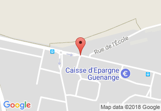 Plan de localisation de Castrischer Sabine