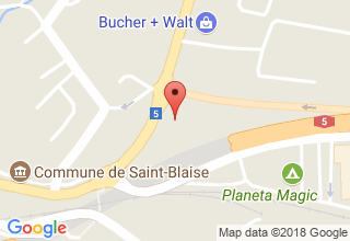 Plan de localisation de Jowa SA