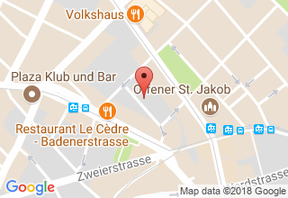 Plan de localisation de St. Jakob Beck