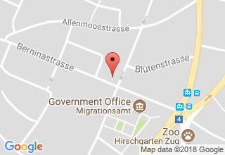 Plan de localisation de Zimmermann Peter