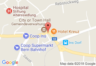 Plan de localisation de Ritter