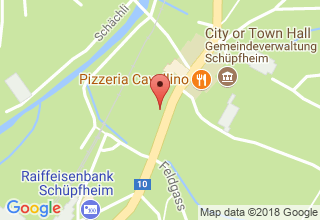 Plan de localisation de Poscht- Beckeria