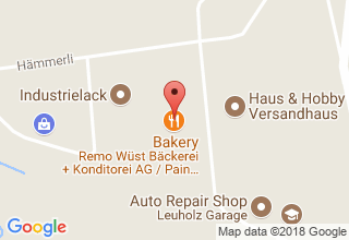 Plan de localisation de Remo Wüst Bäckerei + Konditorei AG