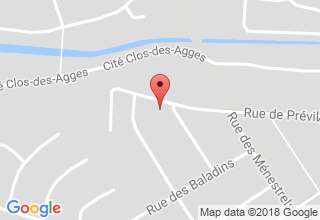 Plan de localisation de Gremaud Isabelle (-Pasquier)