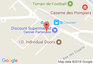 Plan de localisation de Cuennet Christian