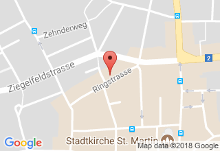 Plan de localisation de Rubin Heinz