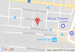 Plan de localisation de Leutenegger Sabine (-Nitzschke)