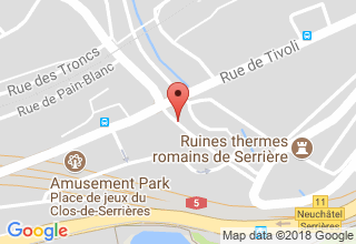 Plan de localisation de Au Gourmand Sàrl