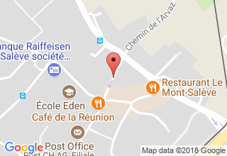 Plan de localisation de Briffaz Marcel