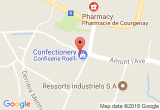Plan de localisation de Yerly Benoît