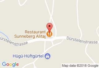 Plan de localisation de Restaurant Pizzeria Sunneberg