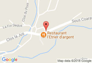 Plan de localisation de l'Etrier d'Argent