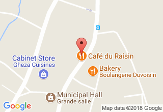 Plan de localisation de du Raisin (-Lagger)