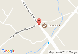 Plan de localisation de La Croix-Blanche